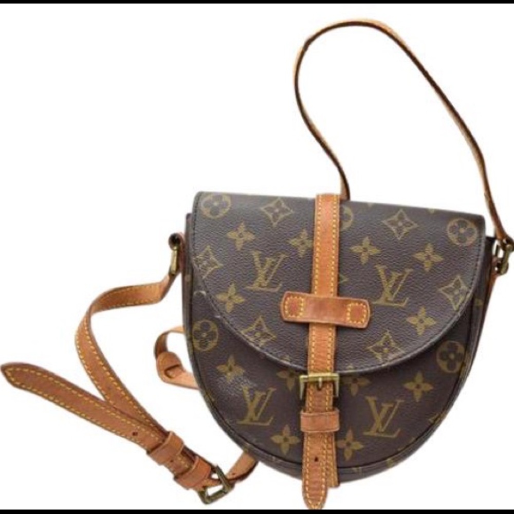 Authentic LV Chantilly Monogram Cross Body Bag